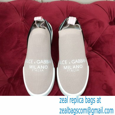 Dolce  &  Gabbana Slip On Sneakers with Logo 06 2021